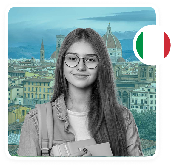 Student in Italy